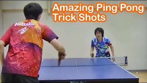 Amazing Ping Pong Trick Shots 2016 |  Ping Pong Trick | Ping Pong Shots 2016