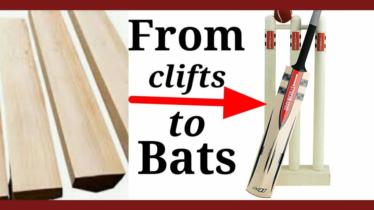 How cricket bats are made in Srinagar kashmir from clifts to bats