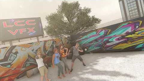 Element 3D || Dance || Breakdown || After Effects || LCC VFX