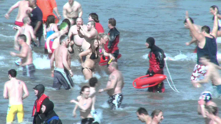 Seaside Heights Boardwalk Polar Bear Plunge for NJ Special Olympics