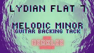 Lydian Flat 7 Backing Track (Funk/R&B/Soul) - Melodic Minor Backing Track by Thaddeus Hogarth