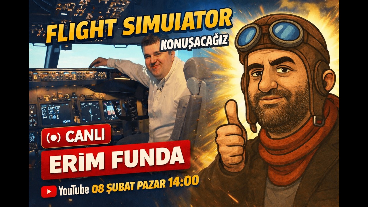 Duayenle Sohbet: Erim Funda ile Sanal Havacılık Üzerine Her Şey!