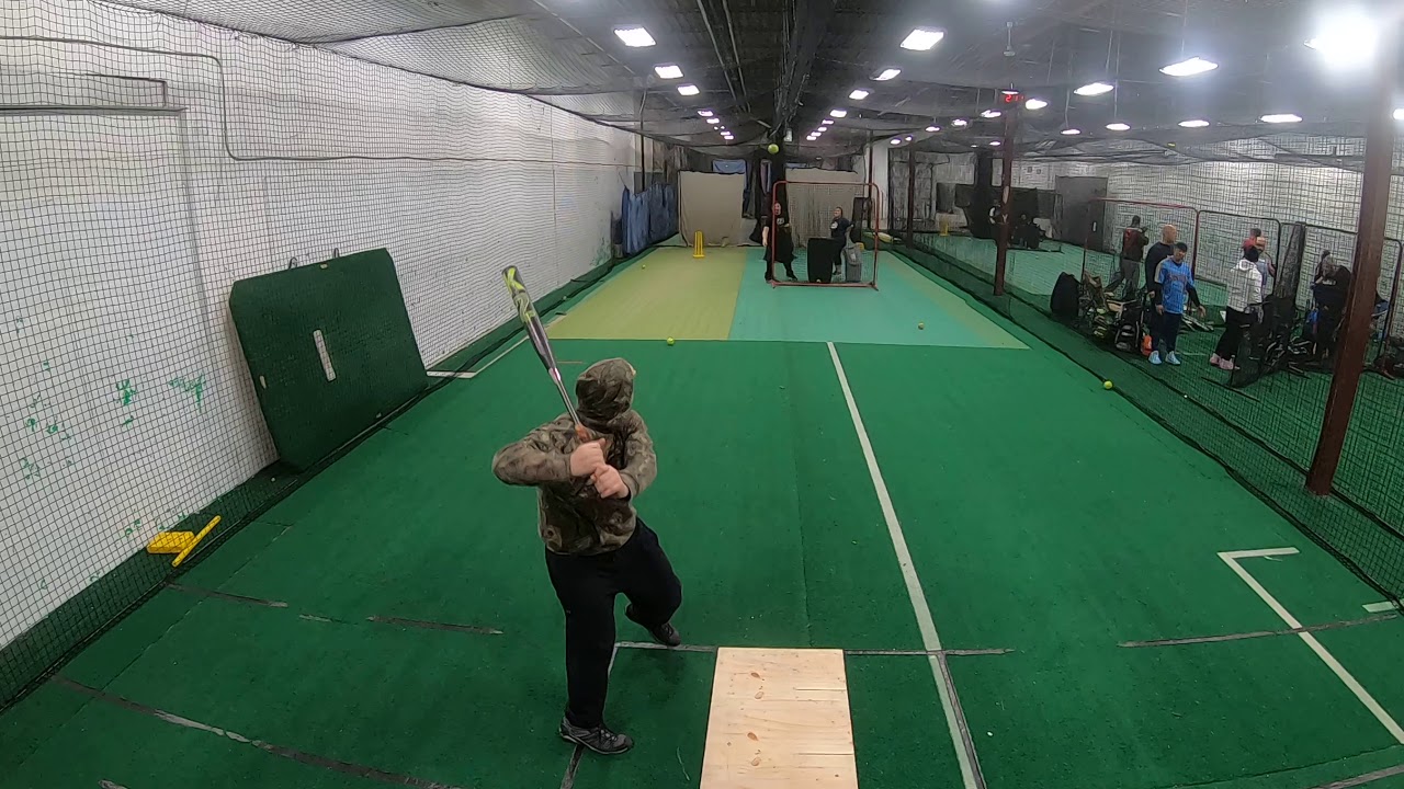Softball Gym Jan 12th Go Pro 1 YouTube