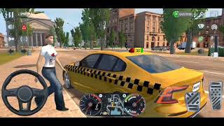 Volvo S60 Taxi Car Simulator EVO – Real City Driving & Passenger Pickups 🚖 screenshot 5