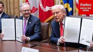 ICYMI: Trump And Australia's Albanese Sign Rare Earth Agreements In White House Cabinet Room