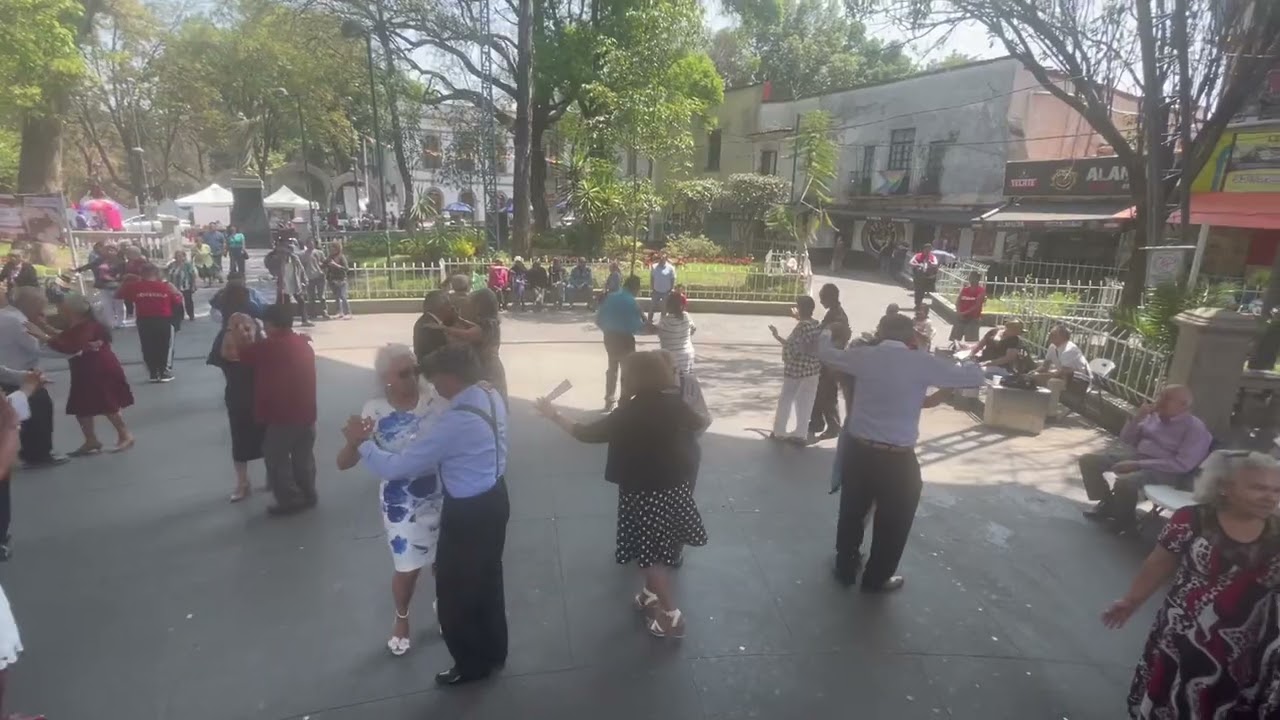 Sábado de danzón jardín Hidalgo, Azcapotzalco 