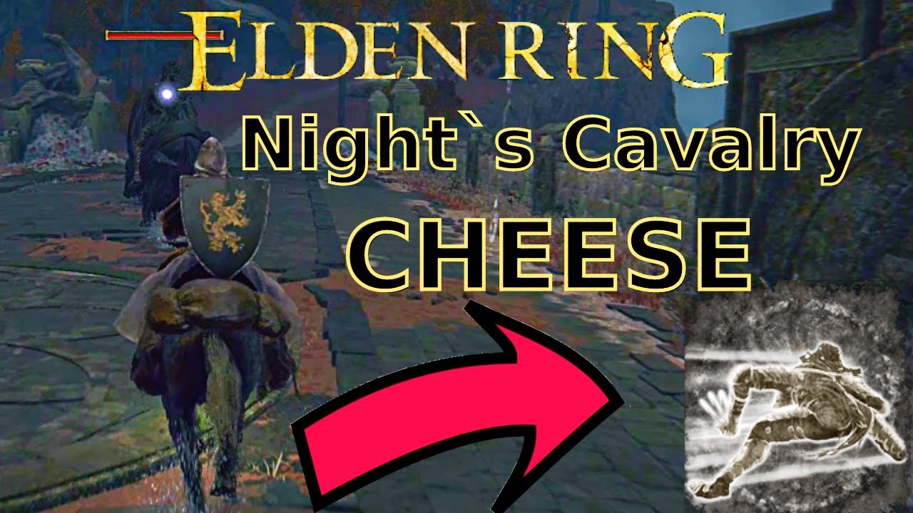 Night`s Cavalry Cheese (Dragonbarrow) Elden Ring YouTube