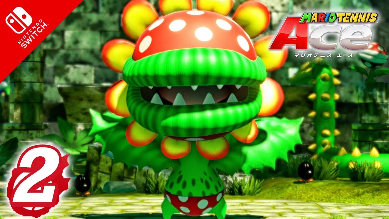 Mario Tennis Aces] A Tennis Match? Against the Piranha Plant Boss