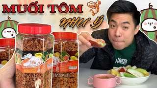 Thử Ăn Muối Tôm Như Ý Hạt Siêu To - Đàm Đức Review 