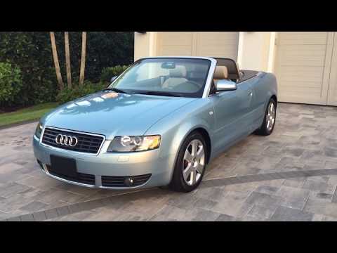 2005 Audi A4 Convertible Review and Test Drive by Bill - Auto Europa Naples