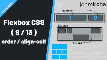 Curso Flexbox CSS: (9/13) Orden y Alineación de hijos flexbox ( order y align-self ) - #jonmircha