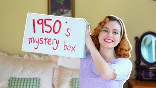 Opening a 1950s Mystery Box! @SageLilleyman
