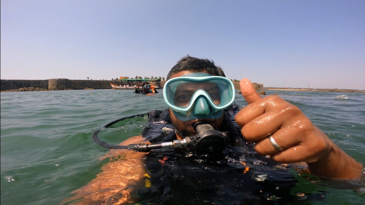 Malvan Scuba Diving Cinematic 🌊 | GoPro 9 Raw Underwater Sound (4K)
