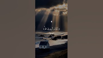 وأفوض أمري إلى الله…ارح قلبك 😴🤍|#قرآن #تلاوة_خاشعة #احمد_العجمي #راحة_نفسية #اكسبلور #تابعوني #لايك