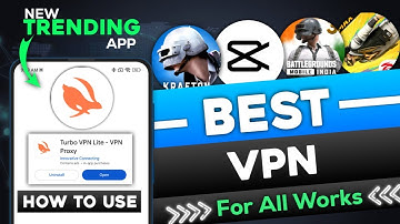 Turbo VPN Lite app kaise use kare | Review | | best vpn for Capcute | Android | BGMI | Netflix |