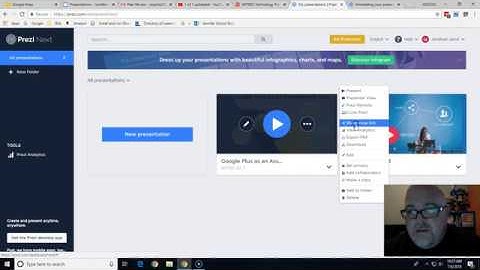 Embed a Prezi into a Google Site