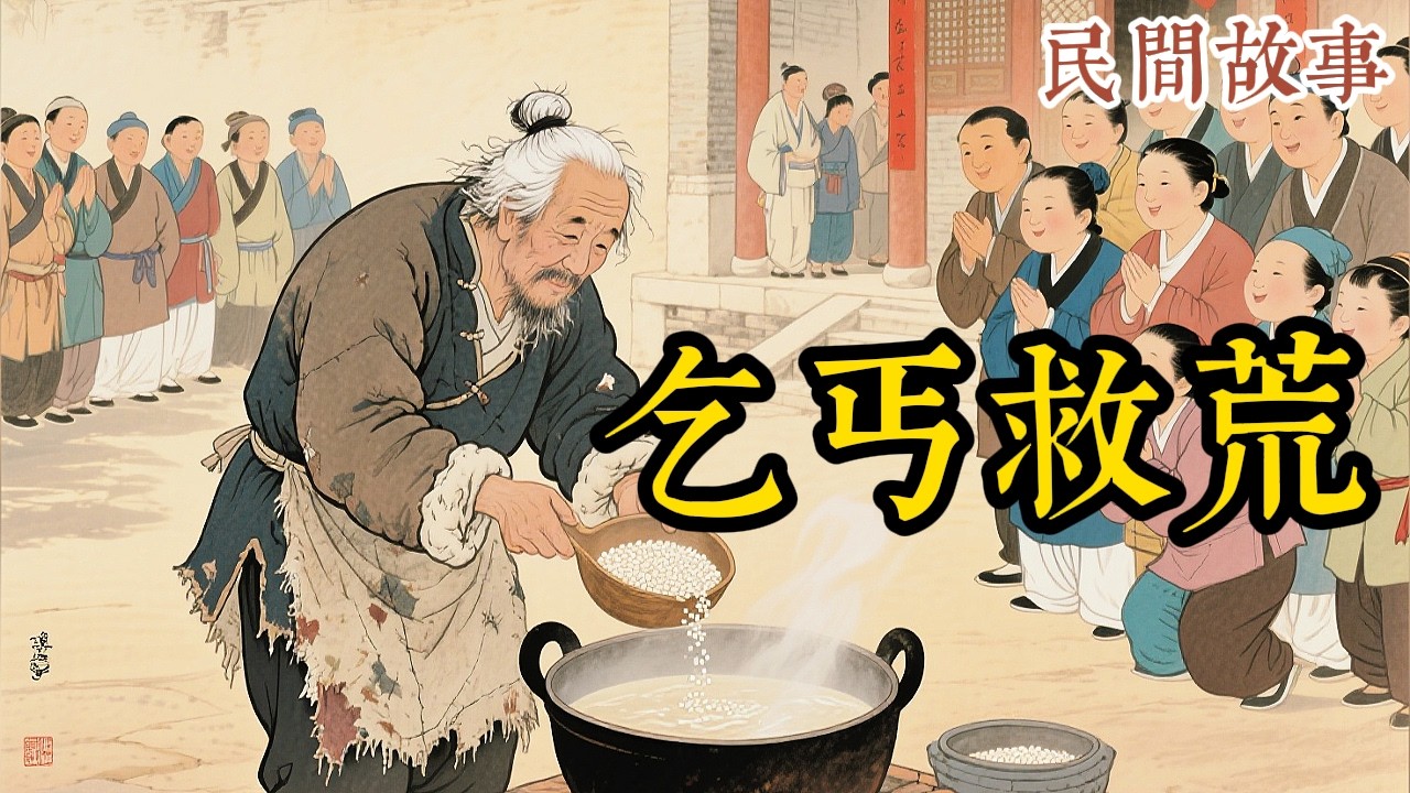 財主挖開古樹搶糧，搶走寶貝，乞丐卻用一口破鍋救了全城？財主最後的下場，全村人拍手稱快！#民间故事 #故事頻道 #听书 #民間故事 #有聲書 #說書 #睡前故事 #情感