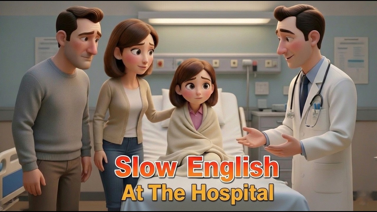 A Visit to the Hospital | Easy English Listening Story (A2 Level)