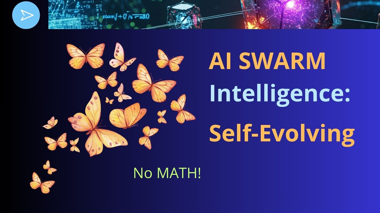 Self-Learning AI Swarm Intelligence (New Code, RSI)