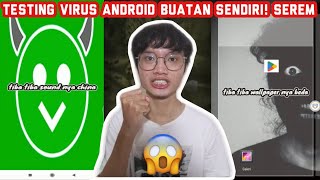 VIRAL TESTING A SELF-MADE VIRUS APP??!! IT'S SO TERRIFYING!!!