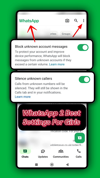Stop Unknown WhatsApp Messages and Calls