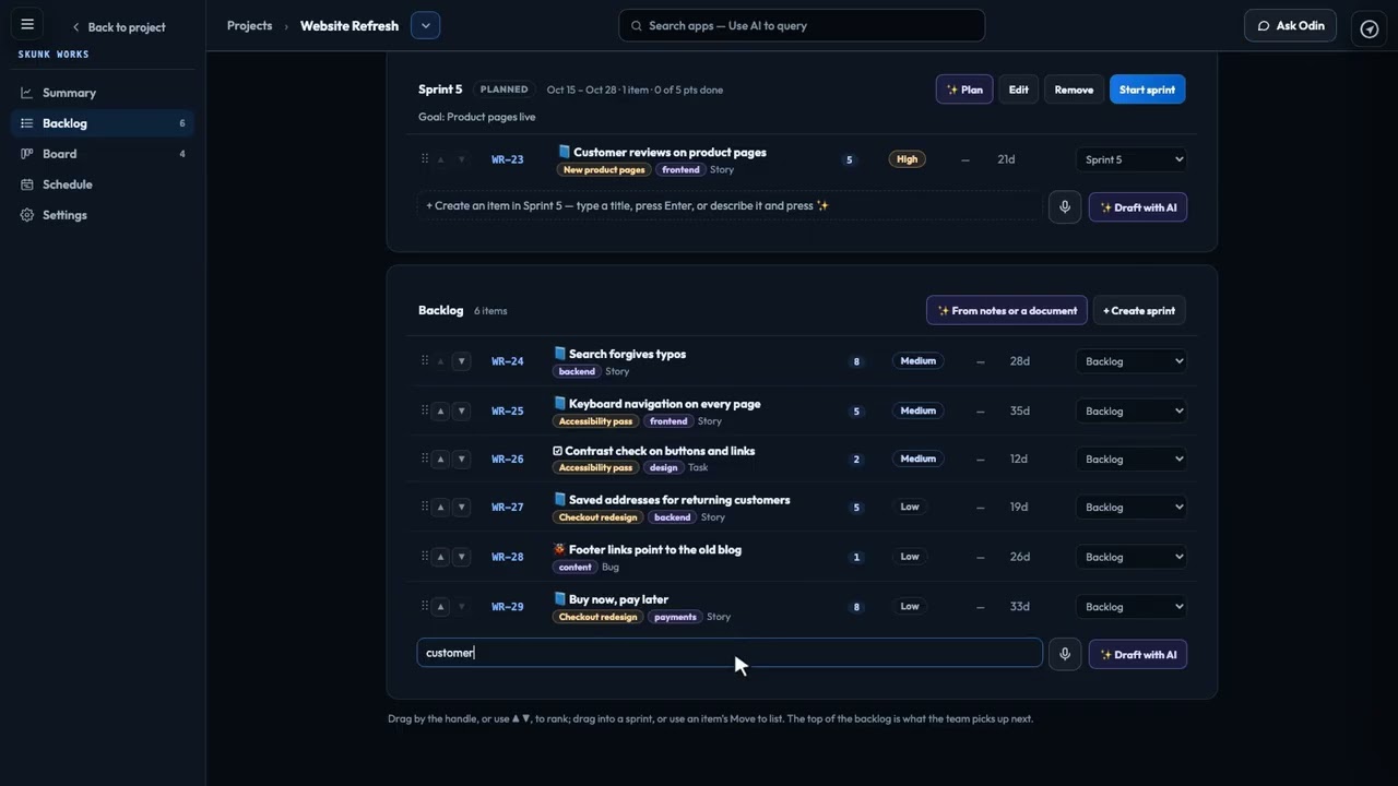Video thumbnail: Skunk Works: Managing Tasks