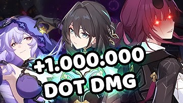 Extremely DoT DMG with Kafka & Black Swan [Honkai Star Rail]