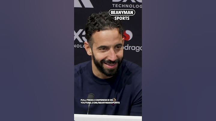 Ruben Amorim: "I will be JUDGED on the place that we FINISH but just let's focus ON THE NEXT GAME!"