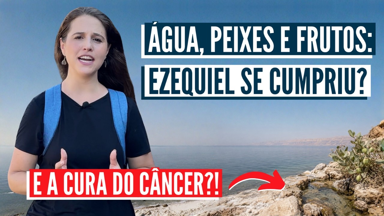 OS SEUS FRUTOS SERVIRÃO DE ALIMENTO, E AS SUAS FOLHAS, DE REMÉDIO (Ez 47, 1) – A conexão entre Ezequiel 47 e o que está acontecendo neste momento em Israel. 