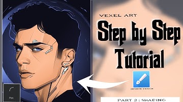 Digital art Tutorial | Step by Step Tutorial (Part 2 SHADING❤️‍🔥😍) | Infinite Design