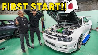 BUILDING MY DREAM R34 GTR IN JAPAN! | HIGH SPEC Engine FIRST START!! by Dustin Williams 98,685 views 2 months ago 30 minutes