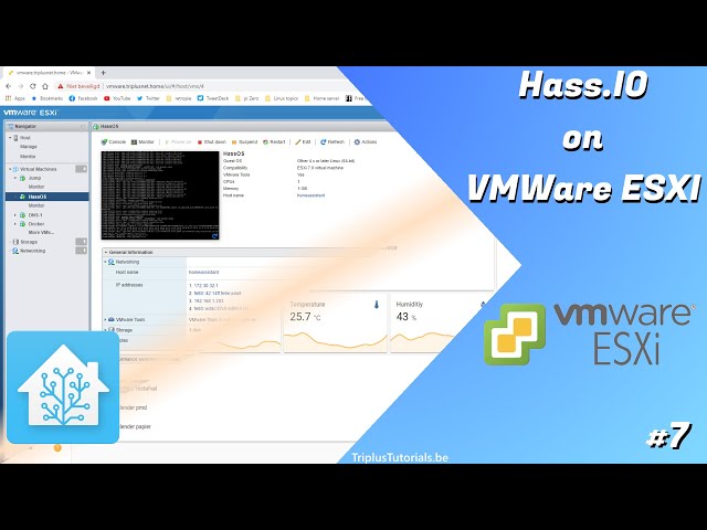 Stepping Up My Home Assistant Game #7 - Installing Hass.IO on VMWare ESXI 7.0 class=