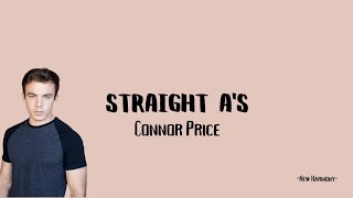 Connor Price - Straight A's (Lyrics) Resimi