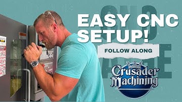 How to setup a CNC lathe in a 7 minute video!