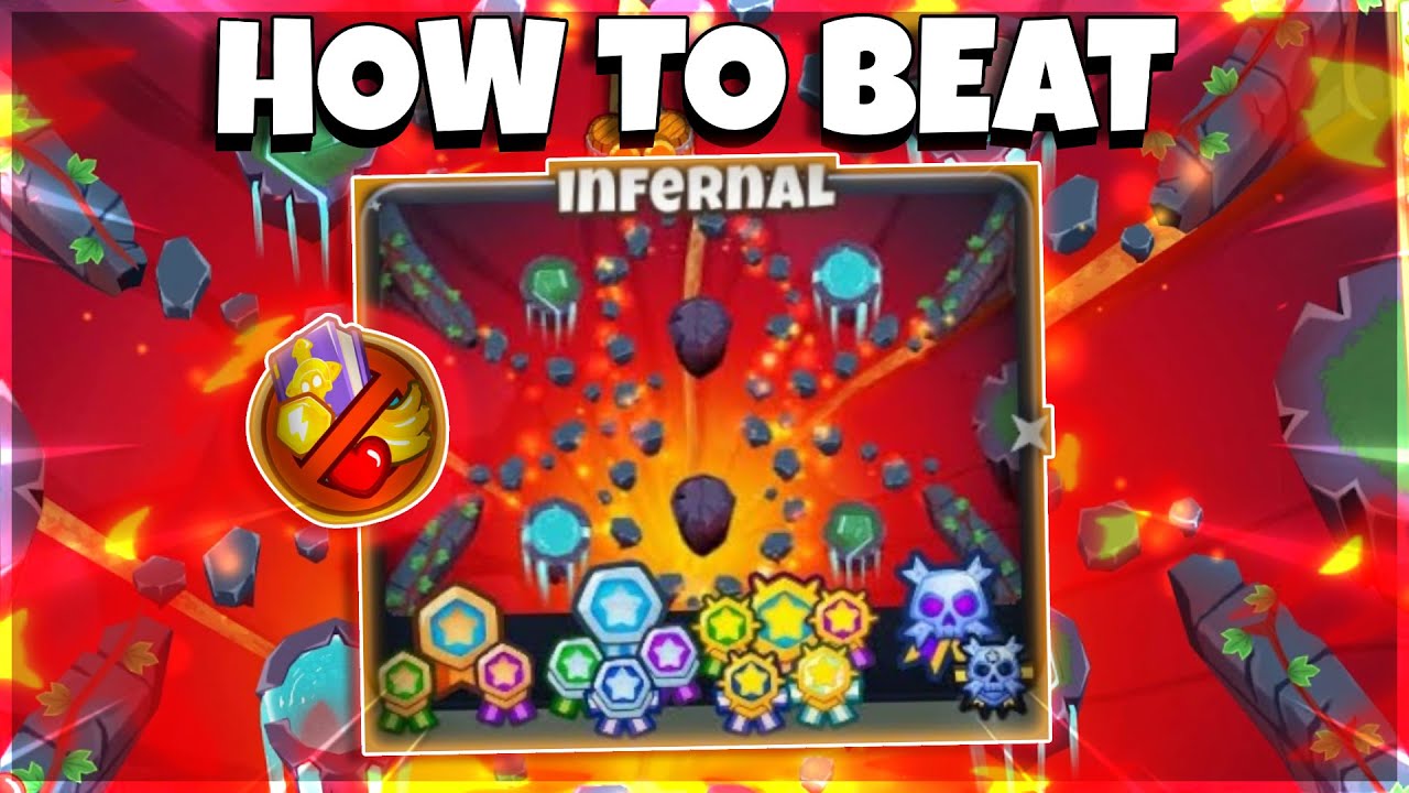 How to Beat Infernal In Chimps! BTD6