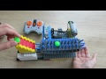 Автоматический ленточный транспортер из деталей Лего.