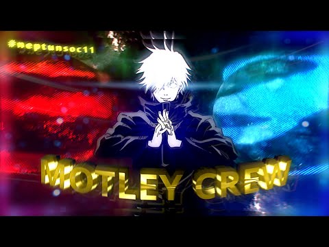 「MOTLEY CREW ft. neptun 🌟😈」Mixed Anime「AMV/EDIT」4K #neptunsoc11