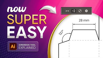 Adobe Illustrator New Update | Dimension Tool Explained