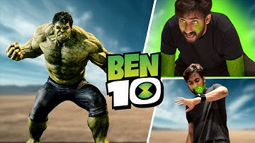 Ben 10 Hulk Transformation in real life | A Short film VFX Test | ben 10 real life | Rajverse