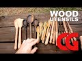Making Wood Utensils - Woodturning, Woodworking