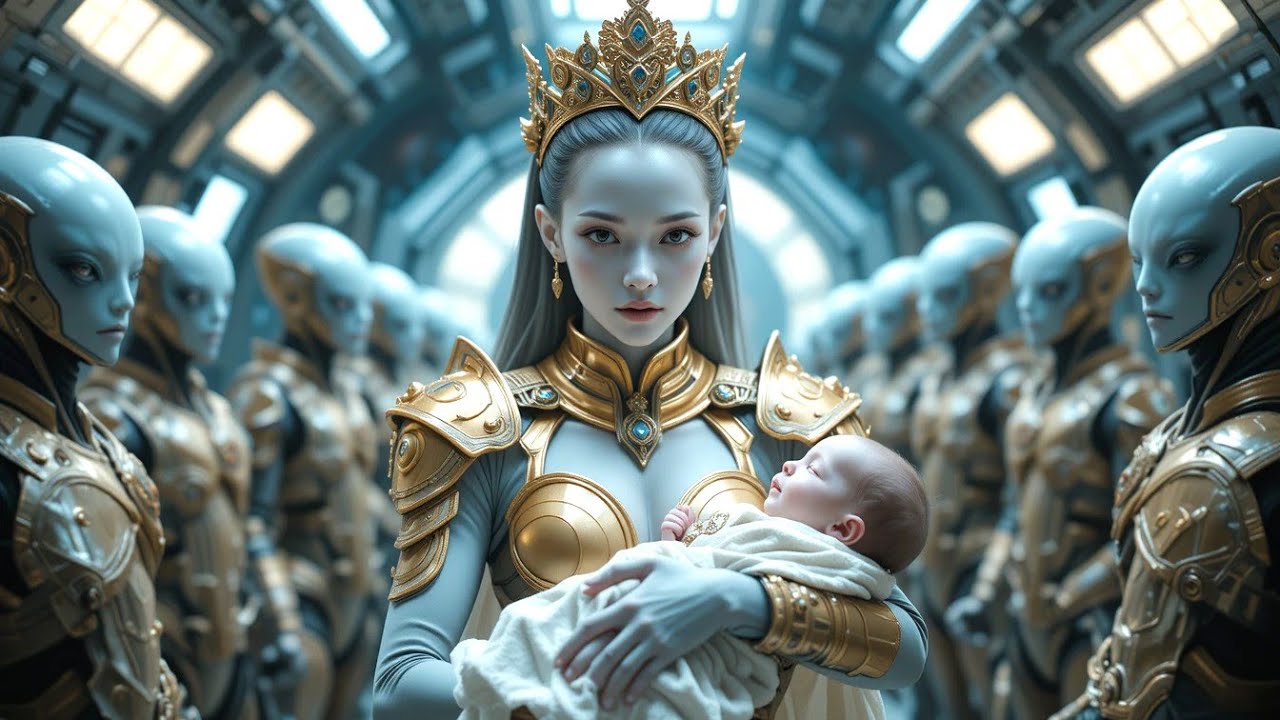 The Alien Queen Couldn't Soothe Her Baby—But Then a Human Man Held Her ...