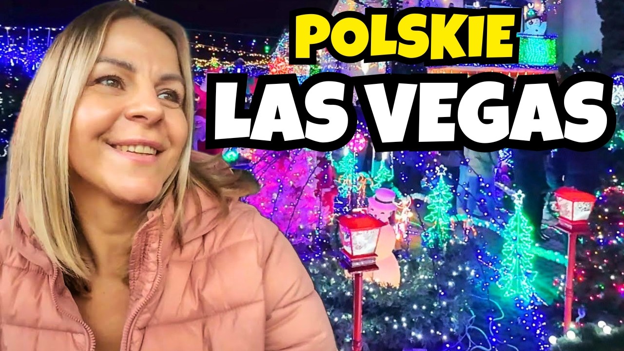 Sieradzkie Las Vegas przyciąga tłumy z całej Polski !!! - Najbardziej rozświetlone miejsce w kraju