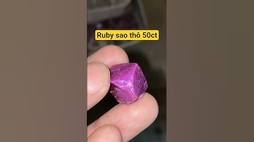 ruby sao thô cắt mài đẹp cho quý khách #gems #daquy