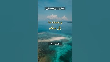 يَا أَيُّهَا الَّذِينَ آمَنُوا لَا تَتَّبِعُوا خُطُوَاتِ الشَّيْطَانِ- القارئ توفيق الصائغ