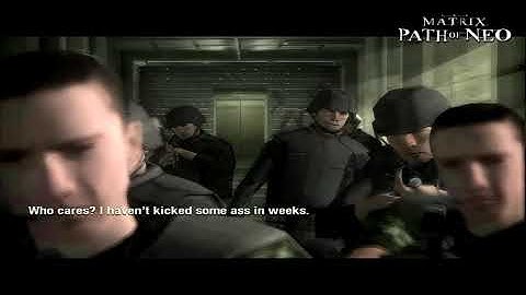 [PS2] The Matrix: Path Of Neo Gameplay Part 3