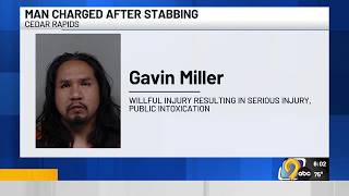 Cedar Rapids man arrested after Saturday morning stabbing