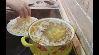 Сырный суп с грибами. Вкусно и очень просто. ( РЕЦЕПТ )