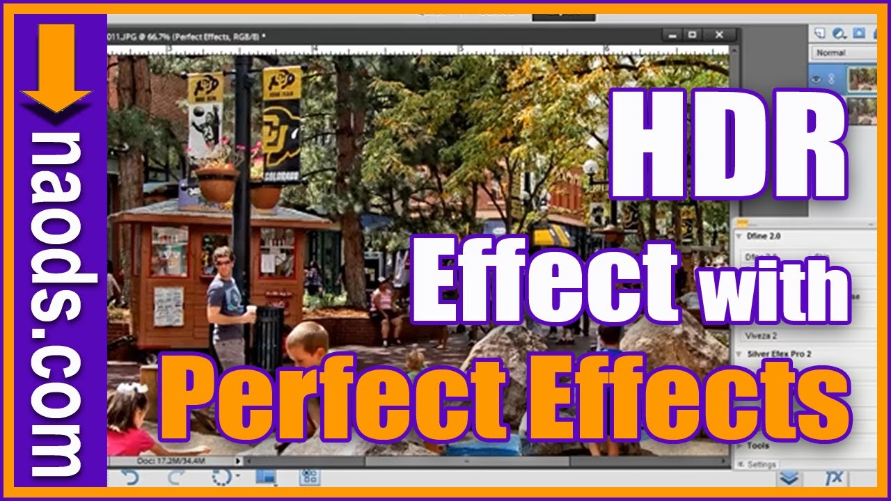 How to Create the HDR Effect with Perfect Effects YouTube