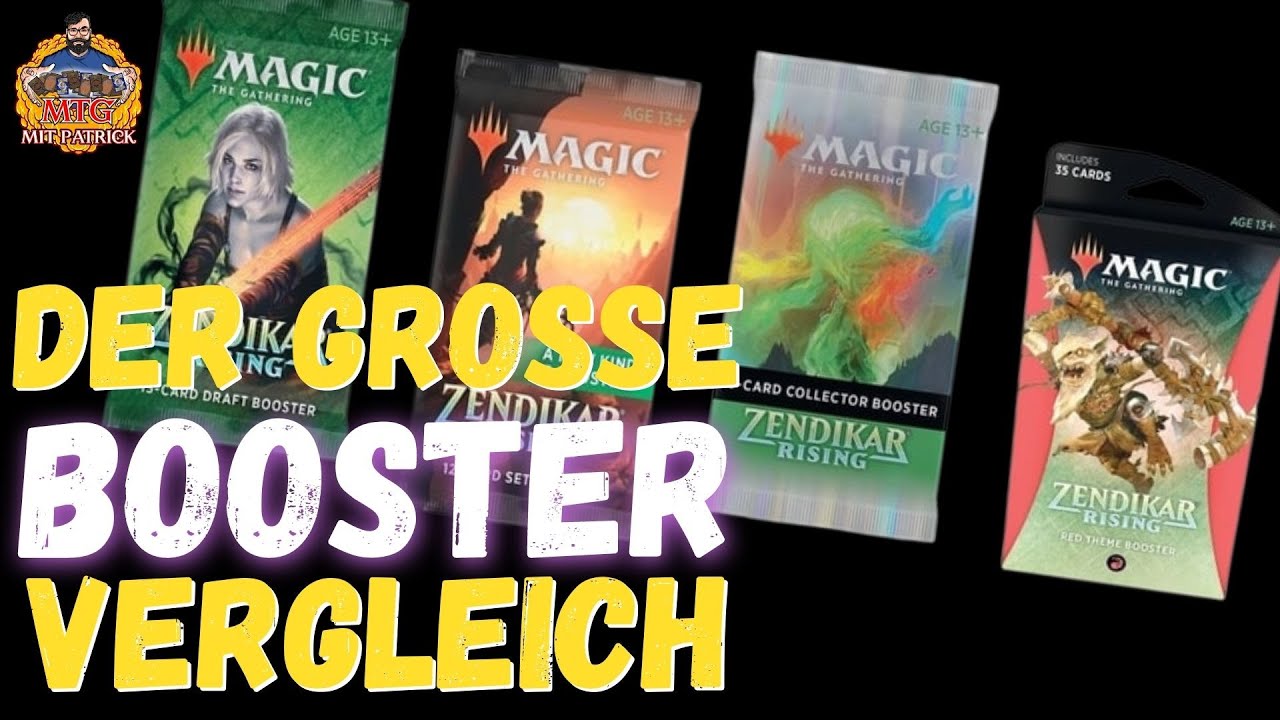 Draft vs. Set vs. Collector Booster im Vergleich YouTube