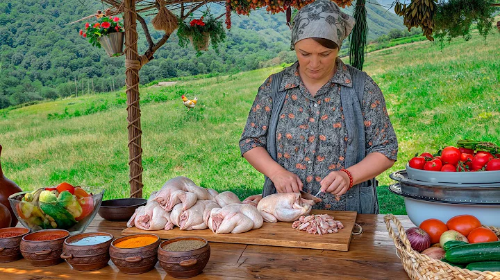 Cooking The Best Roasted Chicken! Juicy Meat by Village Recipe thumbnail
